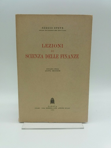 Lezioni di scienza delle finanze. Ristampa della quinta edizione